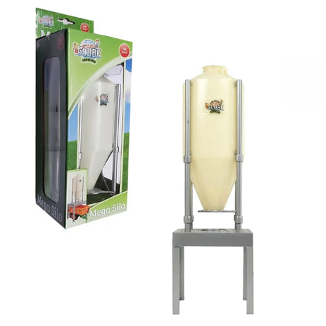 Boxed view of Kids Globe Mega Silo with Stand 1:32 Scale Toy Ireland