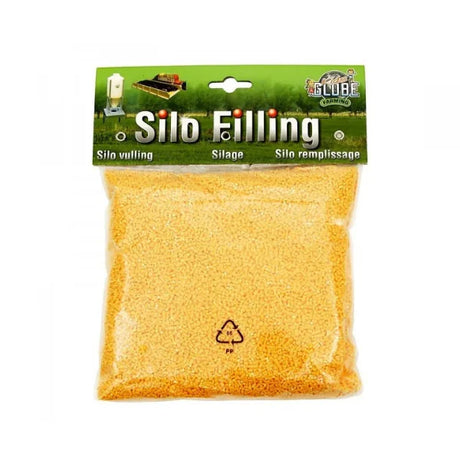 Text: Kids Globe Silo Filling 500g toy maize for 1:32 scale farm play Ireland