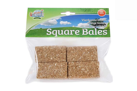 Kids Globe Square Bales 1:32 scale toy accessory set of 4 for farm play Ireland