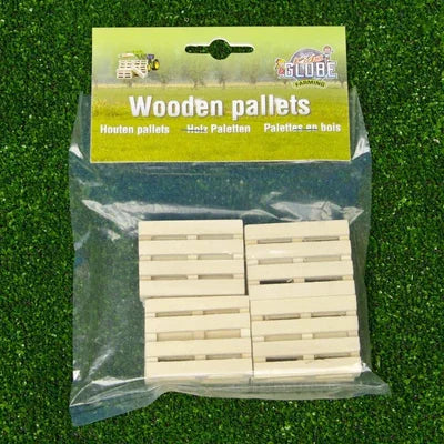 Kids Globe Wooden Pallets 8 pack 1:32 scale toy accessory for farm transport play Ireland