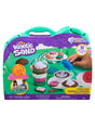 Kinetic Sand Café Case packaging showing box with colourful café play accessories in Ireland.