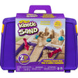Kinetic Sand Folding Sandbox retail box with castle sand display – Ireland