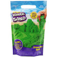 Green Kinetic Sand resealable bag with sandcastle graphic and hand pouring sand – Ireland