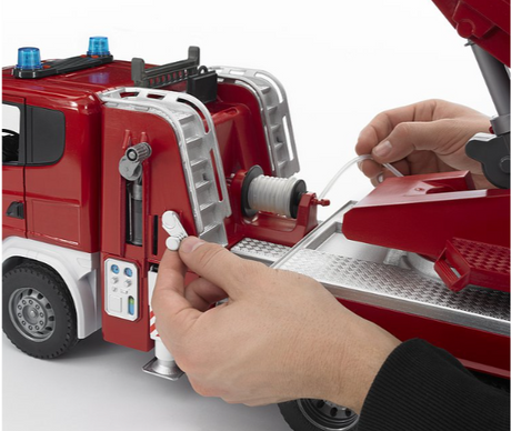 Bruder Scania R-Series Fire Engine with Water Pump