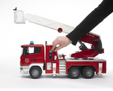 Bruder Scania R-Series Fire Engine with Water Pump