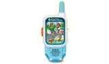 Blue LeapFrog Hero Helpers walkie-talkie with hero scene screen and speaker grille – Ireland.