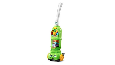LeapFrog Pick Up & Count Vacuum angled view showing handle and canister – Ireland.