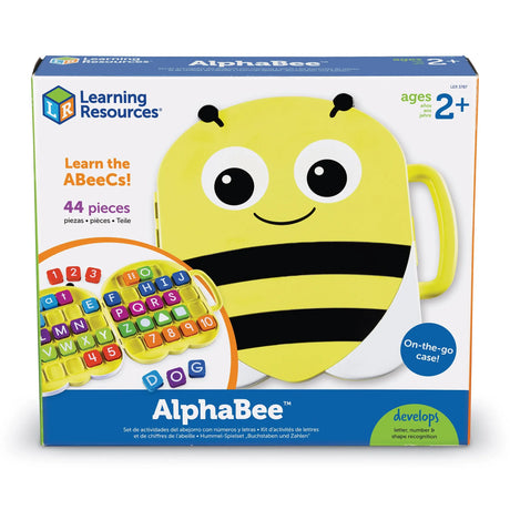 Box of Learning Resources AlphaBee preschool learning set with bee design – Ireland