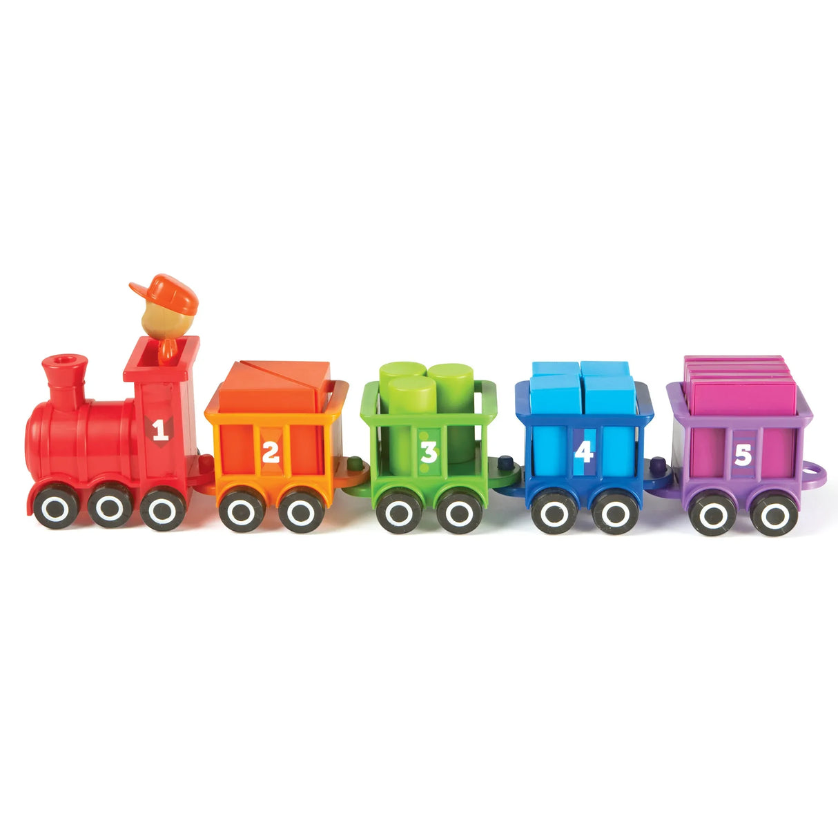 Learning Resources Count and Colour Choo Choo complete train