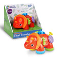 Fidget Triceratops toy shown with retail box packaging and features – Ireland