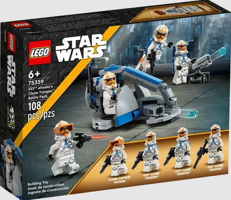 LEGO Star Wars 332nd Ahsoka’s Clone Trooper Battle Pack 75359 box front Ireland