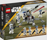 Front of LEGO 501st Clone Troopers Battle Pack 75345 box with clone minifigures in Ireland