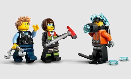 LEGO 60462 firefighter, police officer, and diver minifigures Ireland