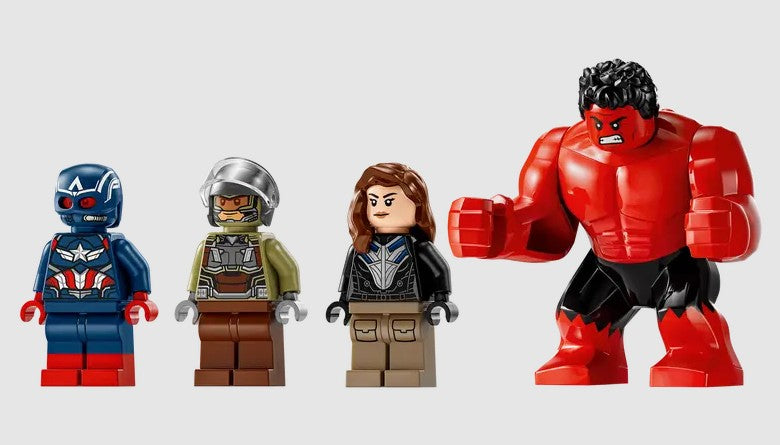 LEGO 76292 Marvel set minifigures Captain America, Red Hulk, Falcon and Ruth Bat-Seraph Ireland