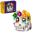 LEGO Altar of the Dead 40811 box beside the completed skull side of the model