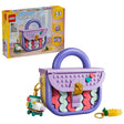 LEGO Art Fashion Bag with Storage 31391 box with fashion bag model and key chain accessories