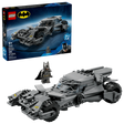 LEGO Batman Batman v Superman Batmobile 76331 set showing grey Batmobile model with Batman minifigure and retail box