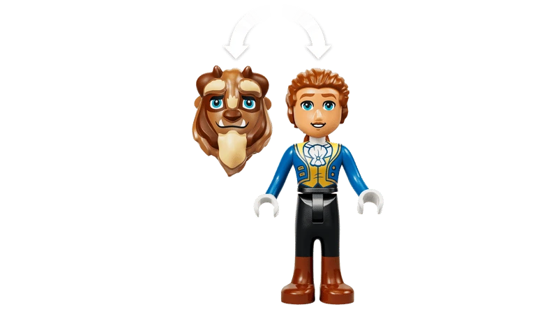 LEGO Beast figure with alternate head piece