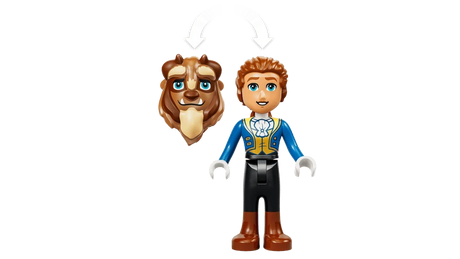 LEGO Beast figure with alternate head piece