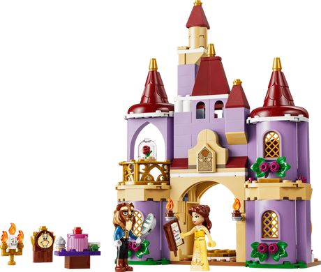 LEGO Belle & the Beast's Enchanted Castle with castle model, Belle, Beast, Lumière, Cogsworth and small accessories