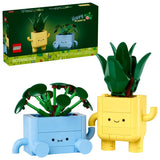 LEGO Botanicals Happy Plants 10349 box with smiling plant builds Ireland