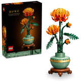 LEGO Chrysanthemum 10368 box and completed flower set – Ireland