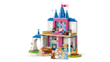 LEGO Cinderella Animal Friends Castle scene with Cinderella figure, pony, dog, mouse, cat, pumpkin and carrot accessories