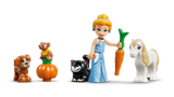 LEGO Cinderella figure with dog, mouse, pumpkin, cat, pony and carrot accessories