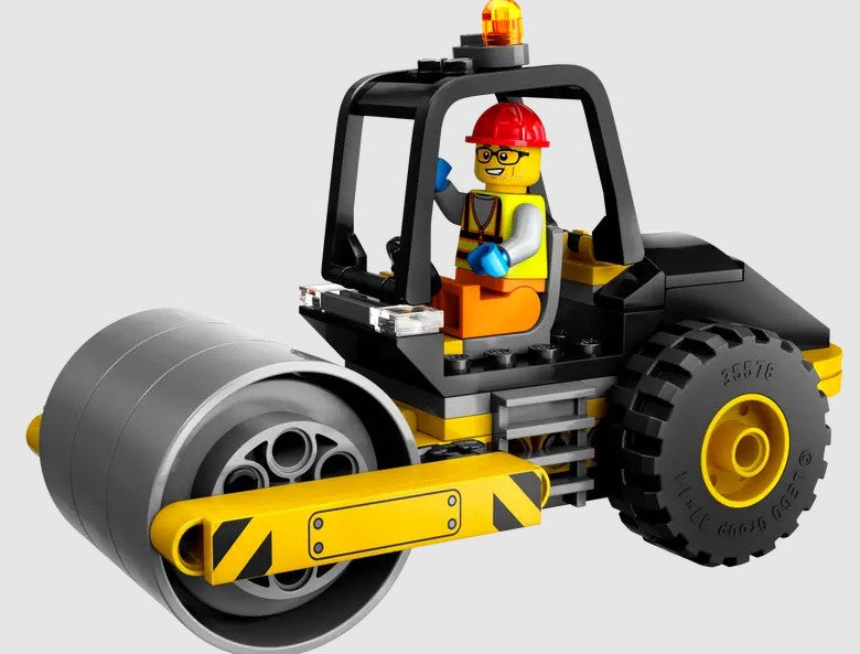LEGO City Construction Steamroller 60401 toy steamroller with driver minifigure – Ireland