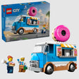 LEGO City Donut Truck 60452 box and complete build with minifigures in Ireland