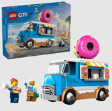 LEGO City Donut Truck 60452 box and complete build with minifigures in Ireland