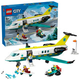LEGO City Emergency Air Ambulance Airplane 60645 box and complete medical rescue set Ireland