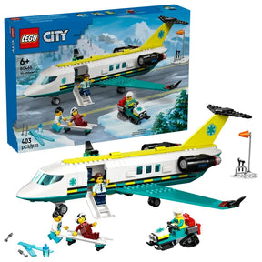 LEGO City Emergency Air Ambulance Airplane 60645 box and complete medical rescue set Ireland