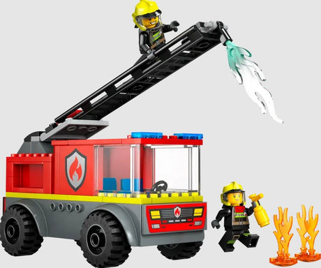 LEGO City Fire Ladder Truck with firefighters and flames – 60463 – Ireland