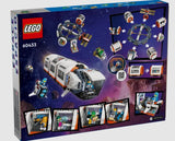 Back of LEGO 60433 box showing space train configuration and scenes – Ireland
