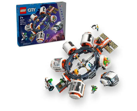 LEGO City Modular Space Station 60433 box and assembled build in Ireland