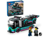 LEGO City Race Car and Car Carrier Truck 60406 packaging and full contents Ireland