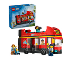 LEGO City Red Double-Decker Sightseeing Bus with minifigures and city tour details – Ireland
