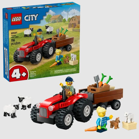 LEGO City 60461 Tractor with Sheep – Toy Box and Set Display – Ireland