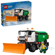 LEGO City Snowplow 60490 retail box front showing the snowplow truck clearing snow, set number 60490