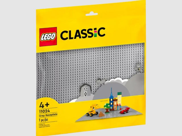 Lego Classic Grey Baseplate - 11024.