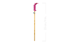 LEGO red fountain grass stem with 23 cm height marker