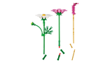 LEGO Cosmos Flowers stems shown separated with loose stem pieces