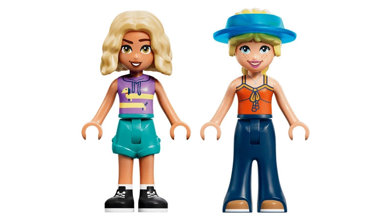 LEGO Friends Nova and Astrid mini-dolls on a white background