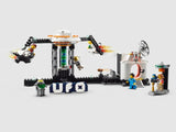 UFO-themed carousel amusement ride from LEGO Creator 31142 set at ToyTown.ie Ireland