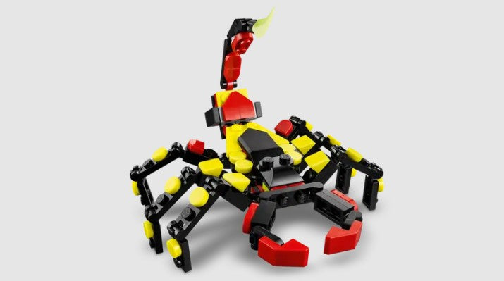 LEGO® Creator 31159 Surprising Spider – alternate scorpion build