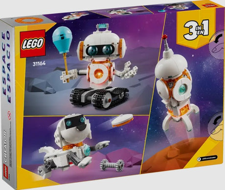 LEGO Creator 31164 back of box showing all 3 builds – ToyTown.ie Ireland