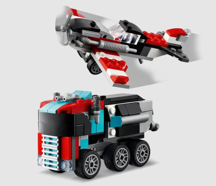 LEGO® Creator Flatbed Truck with Helicopter 31146