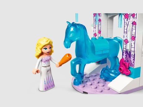 LEGO Elsa mini-doll feeding Nokk horse figure
