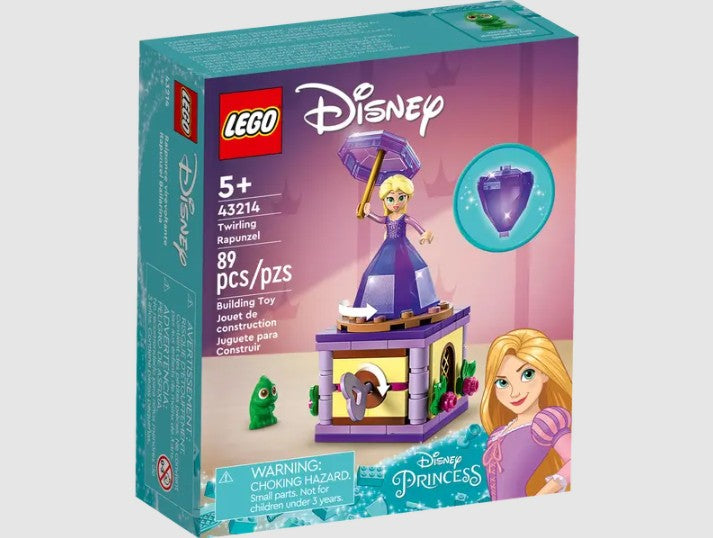 Box of LEGO Disney Twirling Rapunzel set 43214